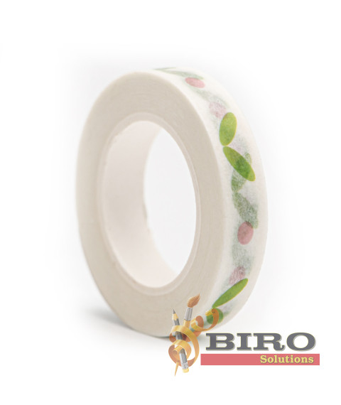 Banda adeziva decorativa "Green grass", 10 m